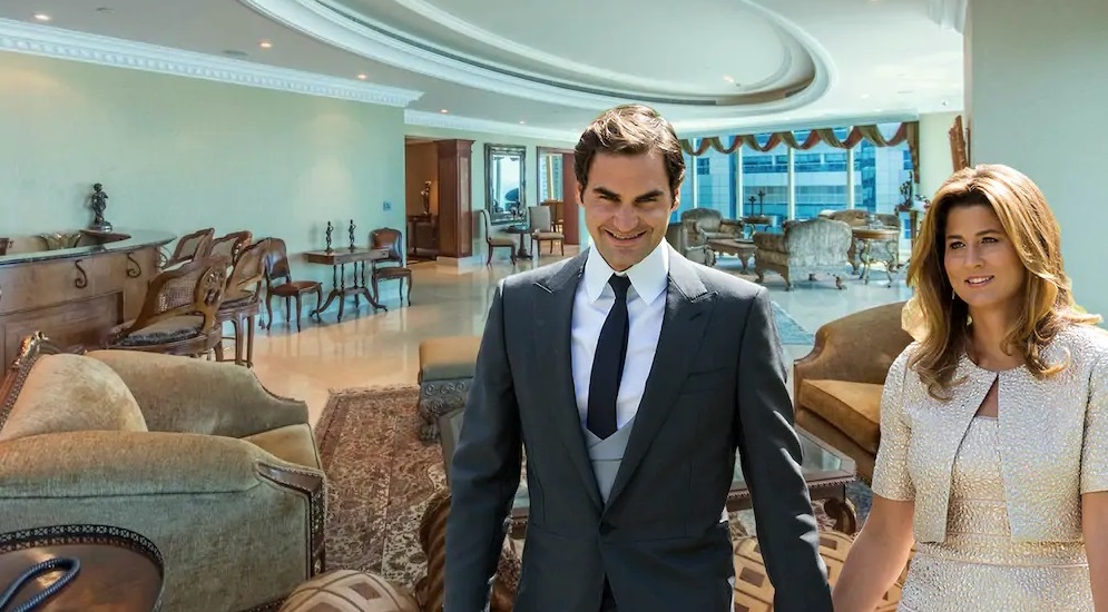 Roger Federer offseason home of Dubai