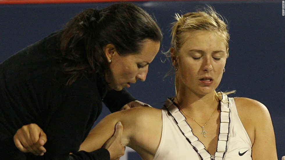 Maria Sharapova’s Shoulder Injury