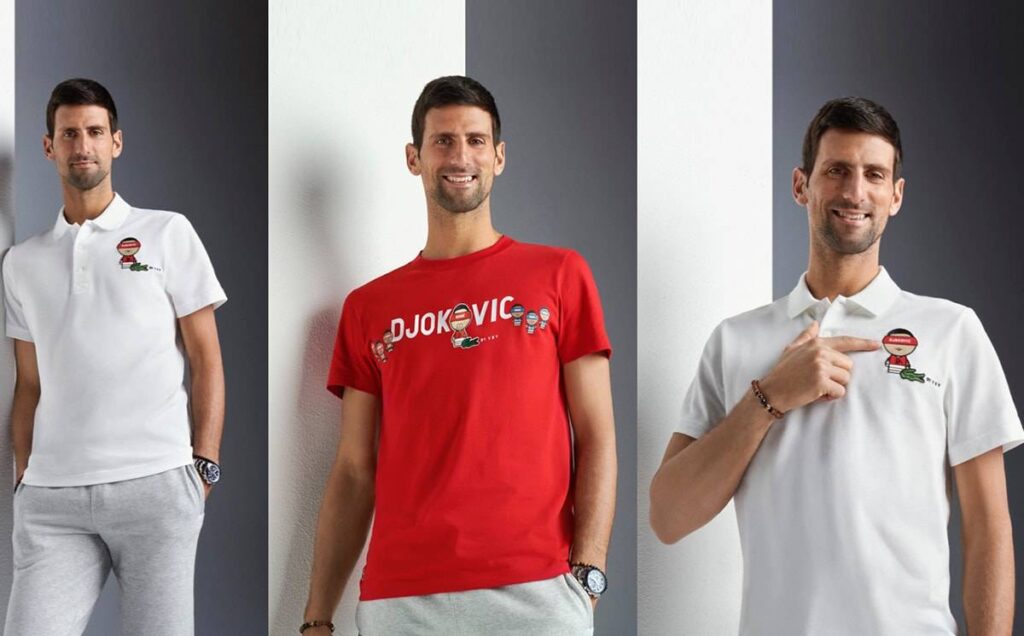 Novak Djokovic YSY 2021 Collection