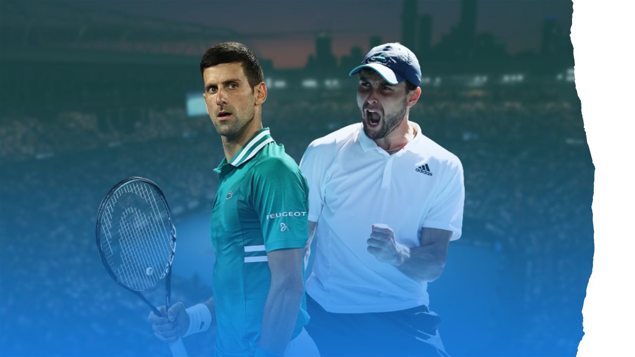 Can Aslan Karatsev dream run crush Novak Djokovic's title hopes