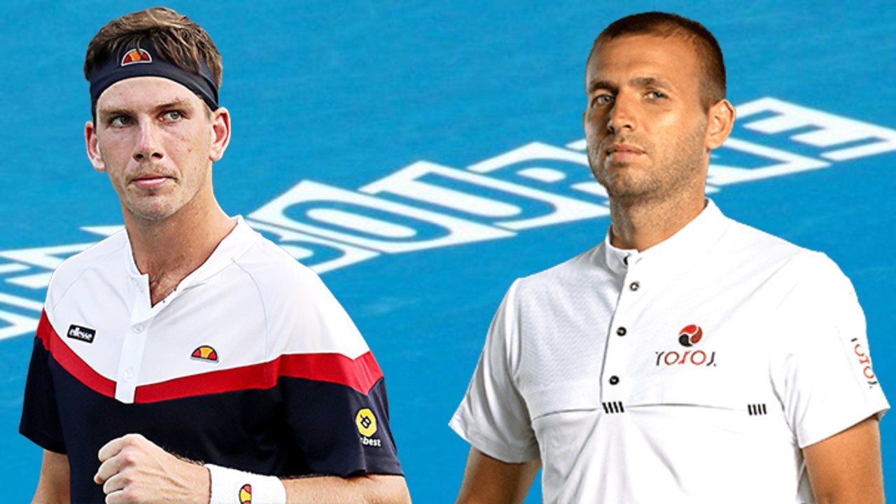 Evans and Norrie clash in a all Brit opening encounter at the 2021 AO