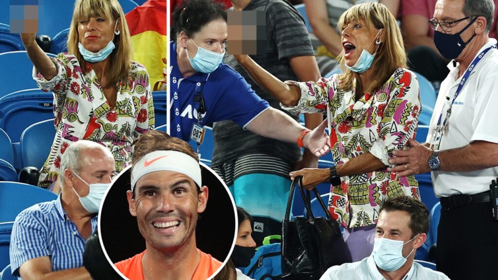 Sydney woman clarifies why she showed middle finger to Rafael Nadal