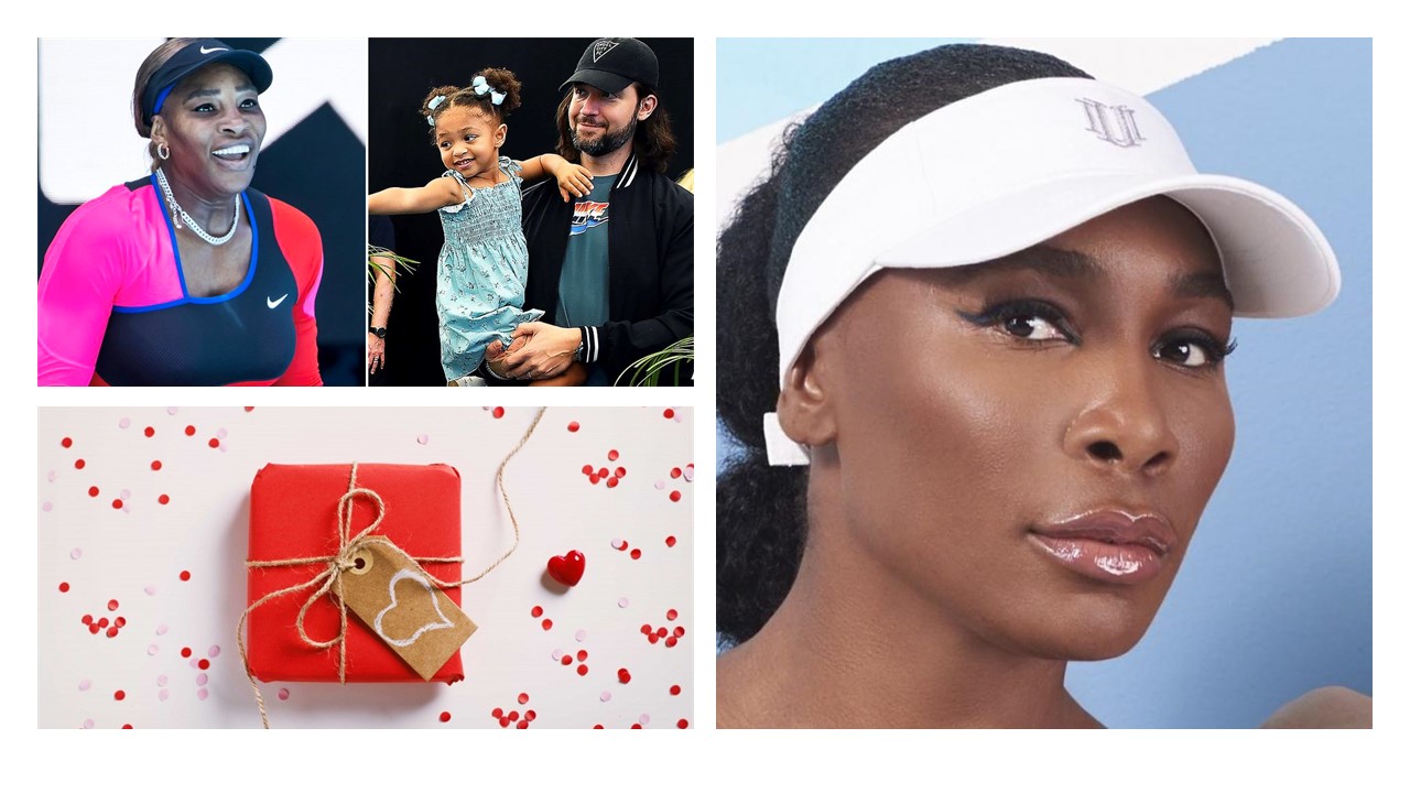 Watch Serena Williams’ Tribute to Venus and her thoughts on Valentine’s Day