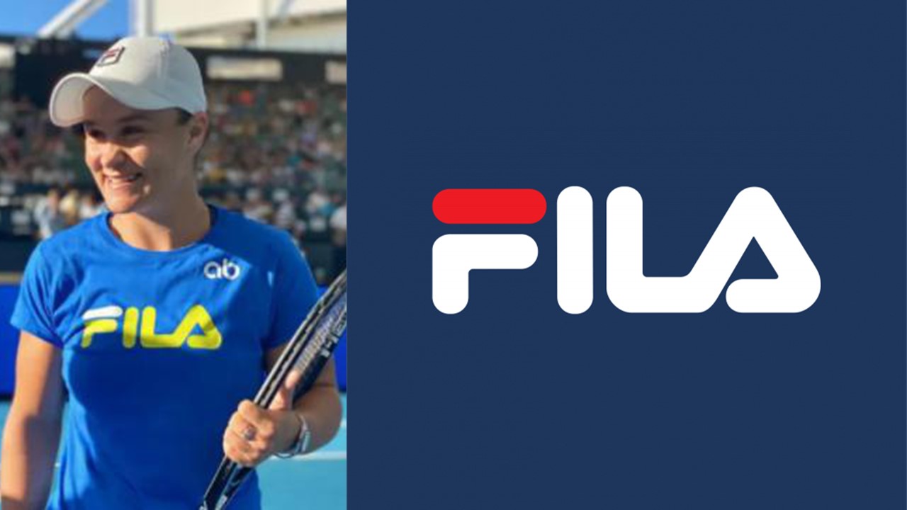 Why does the Italian brand Fila mean so much to Ashleigh Barty