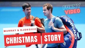 Watch Andy Murray & Novak Djokovic funny Christmas video
