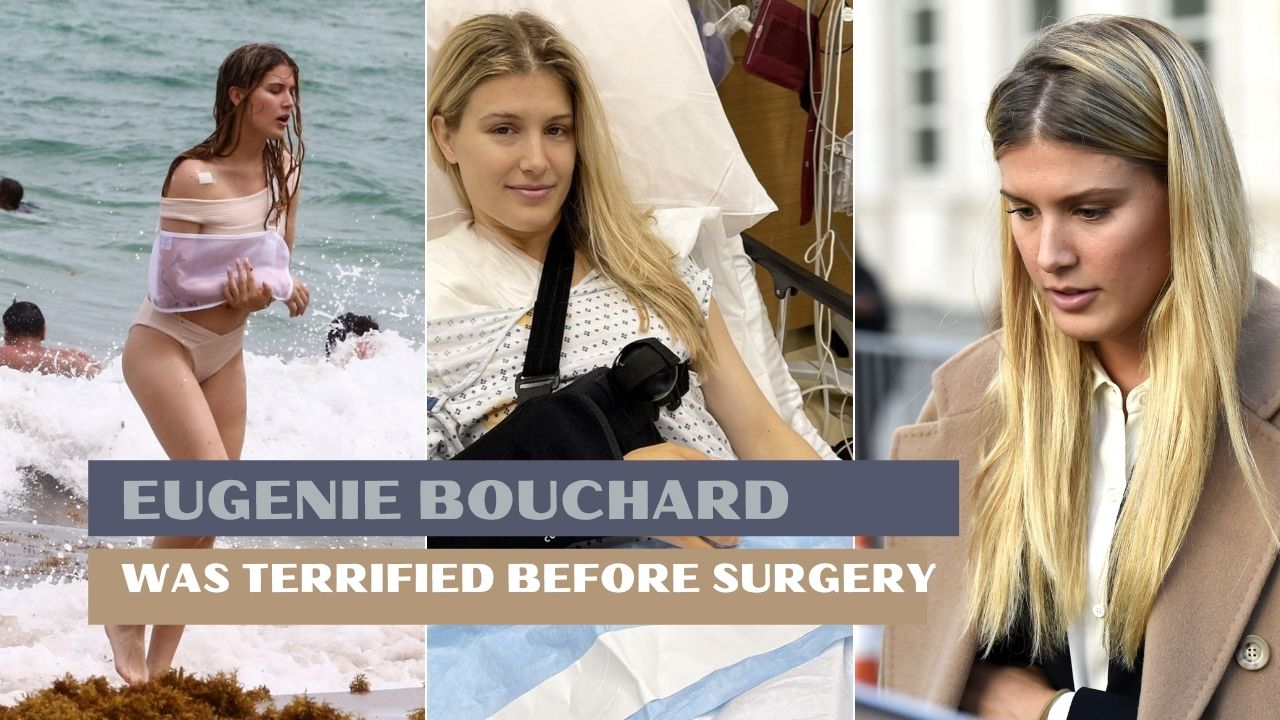 Eugenie Bouchard recovering well post shoulder surgery
