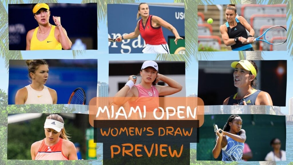 Elina Svitolina Miami Open Draw Archives Tennisnewspro