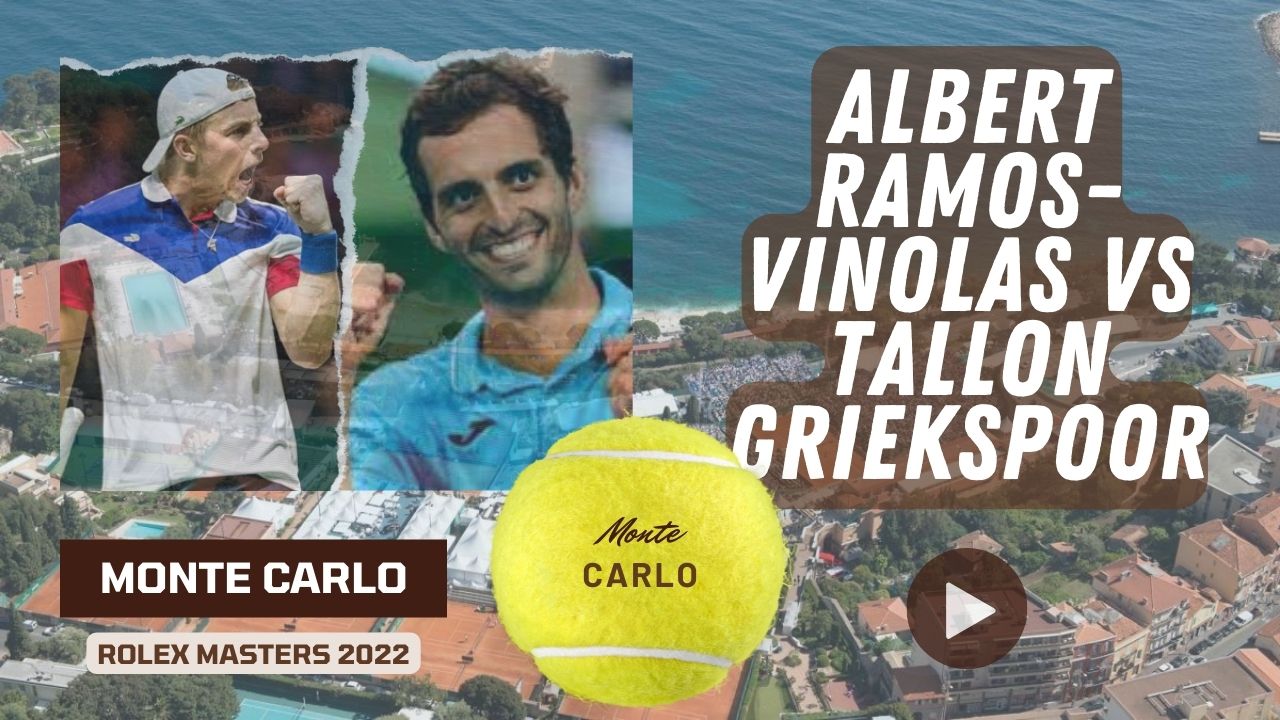 Albert Ramos-Vinolas vs Tallon Griekspoor
