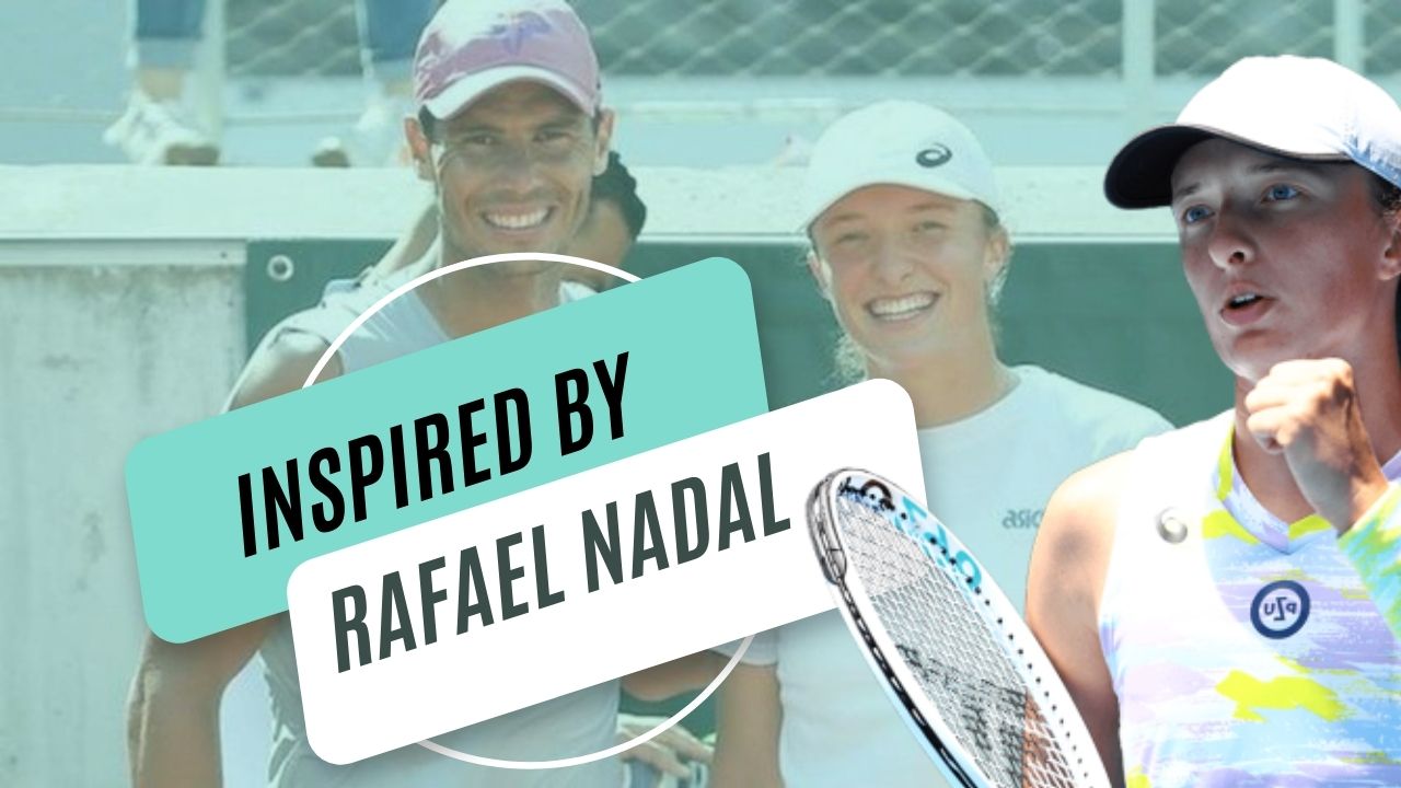 Iga Swiatek inspired and amazed when she meets Rafael Nadal