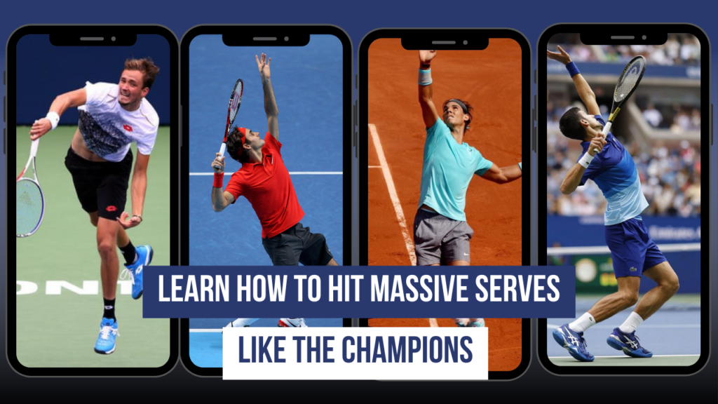 Learn how to hit maasive serves like the champions