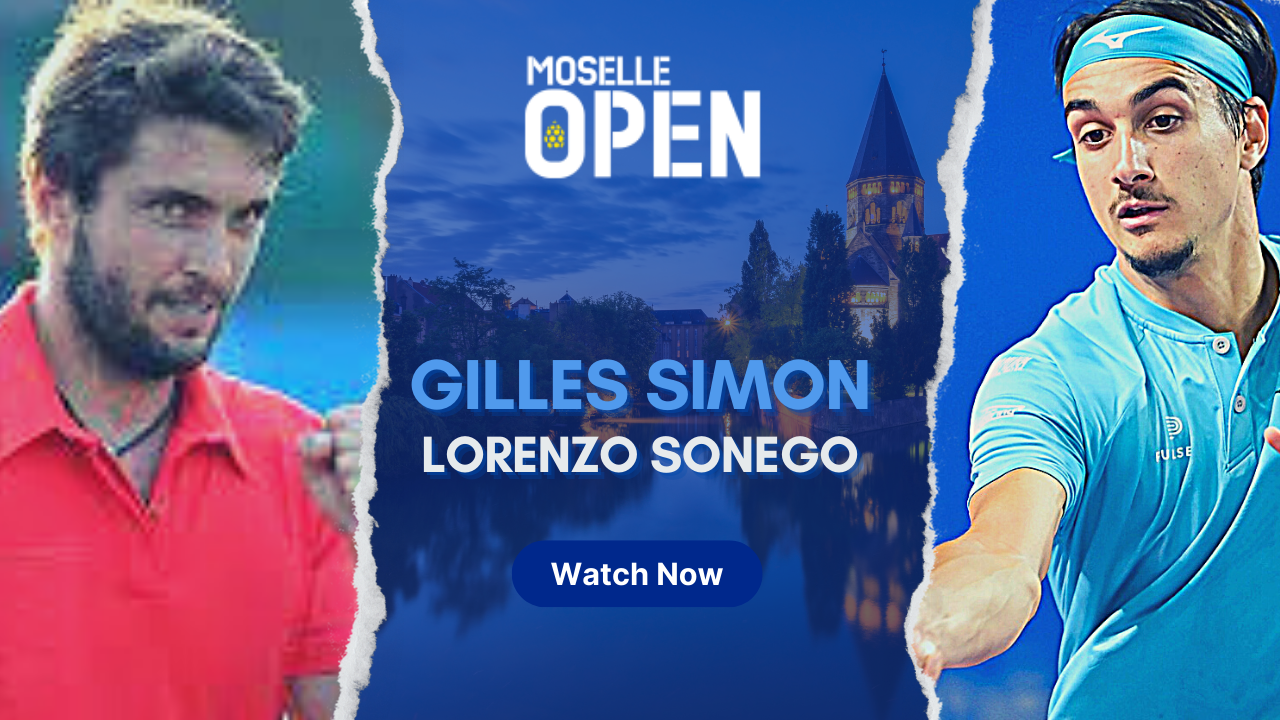 Gilles Simon vs Lorenzo Sonego