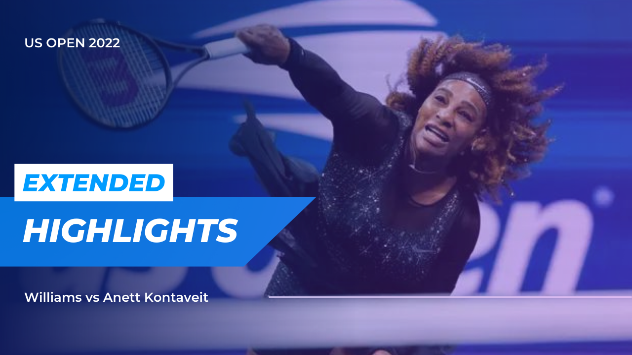 Serena Williams vs Anett Kontaveit Highlights