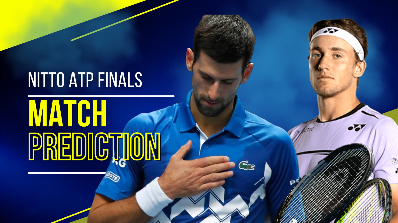 Novak Djokovic vs Caper Ruud Nitto ATP Finals Prediction