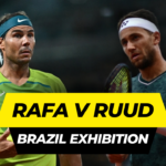 Rafael Nadal vs Casper Ruud Highlights Brazil Exhibition Match 2022