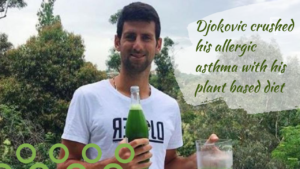 Djokovic crushed his allergic asthma with his diet